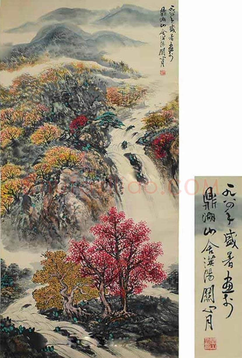 关山月山水画拍卖情况【2018年】 | 书画资料
