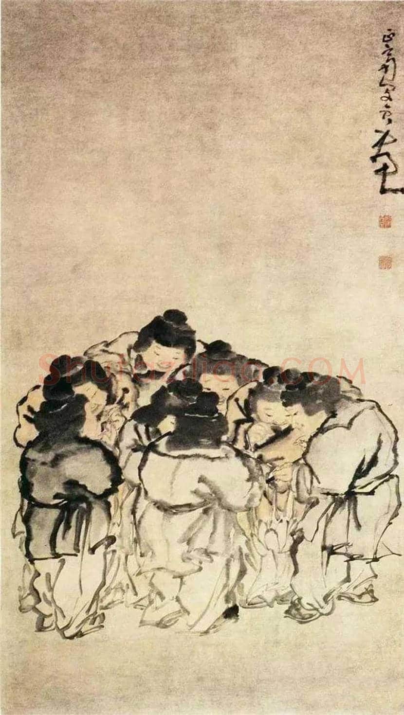 闵贞人物画欣赏 | 书画知识