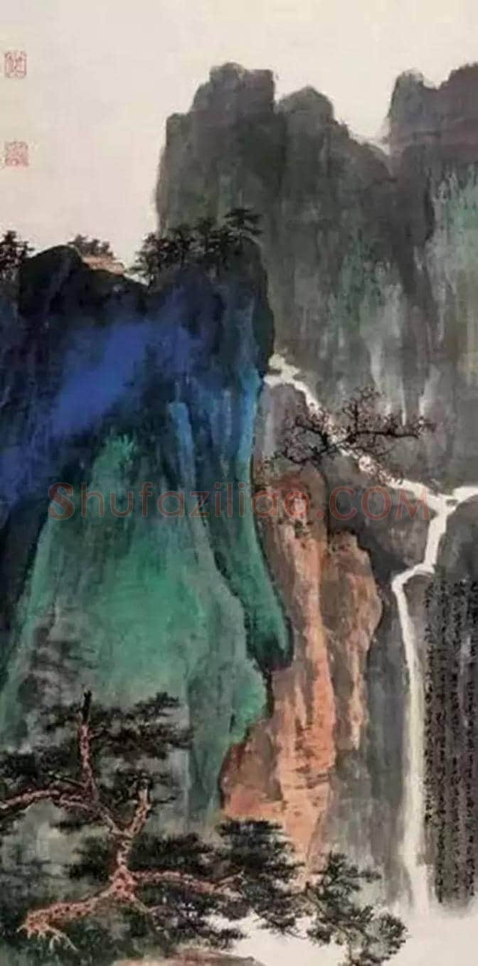 谢稚柳的泼彩作品欣赏 | 书画常识