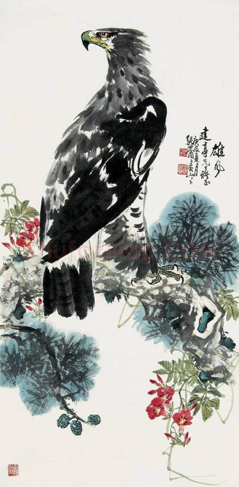 张世简花鸟画作品欣赏 | 书画学堂