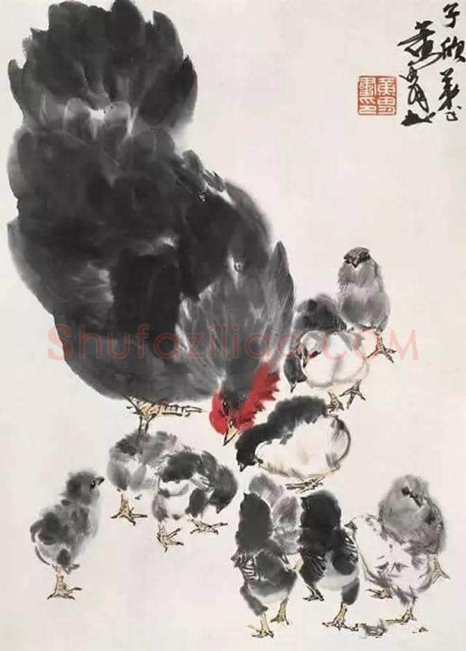 黄胄笔下的鸡也同样精彩 | 书画百科