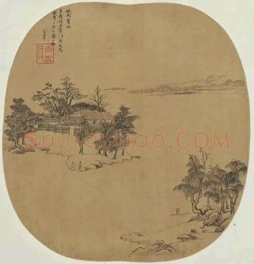 董其昌《燕吴八景图》欣赏 | 书画资料