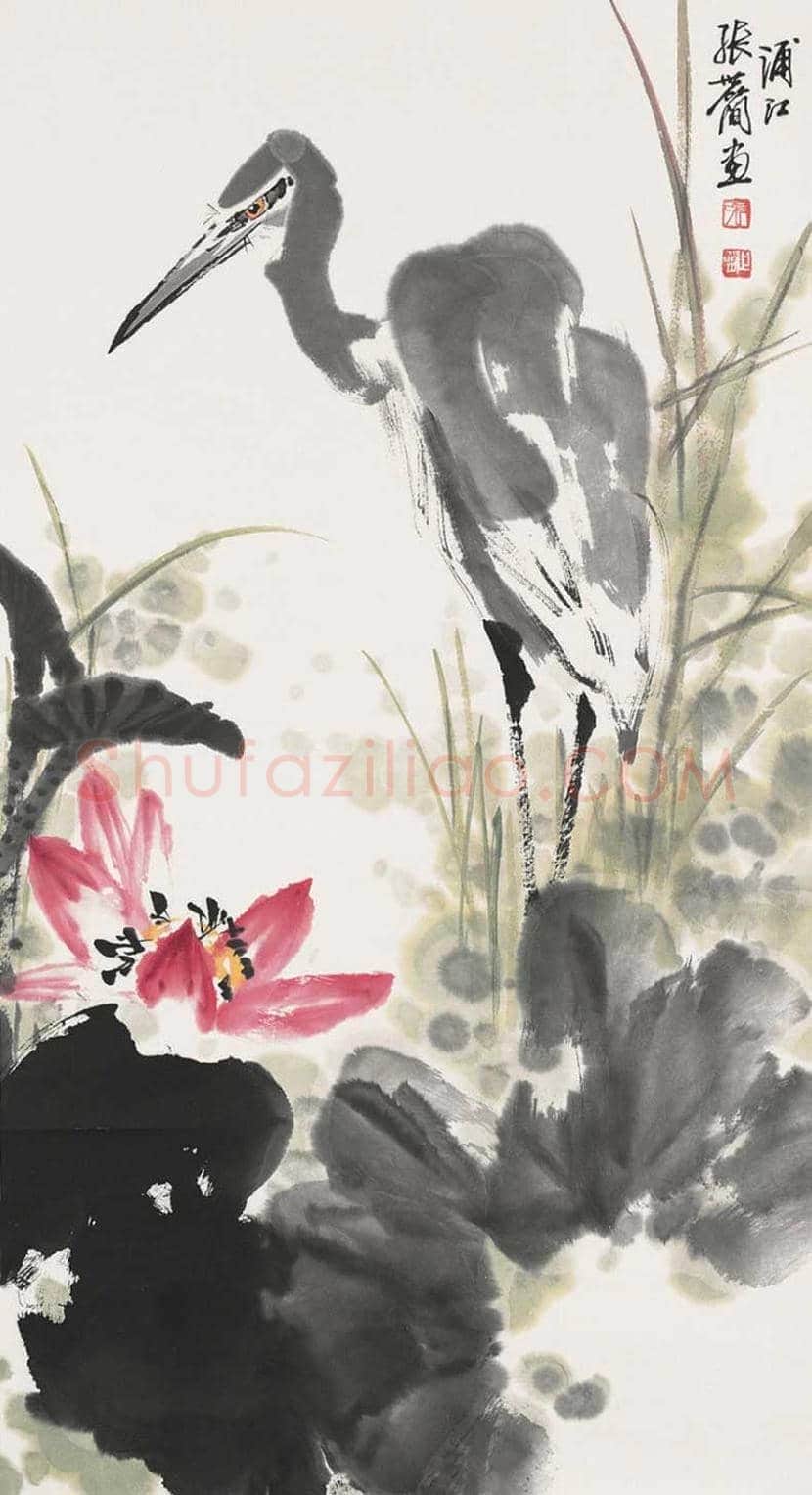 张世简花鸟画作品欣赏 | 书画学堂
