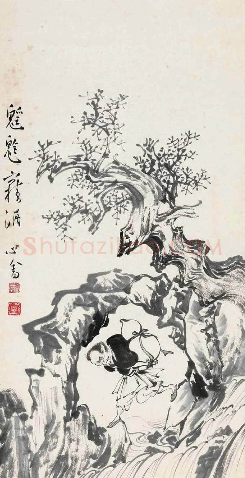 溥儒笔下的妖魔鬼怪欣赏 | 书画讲解