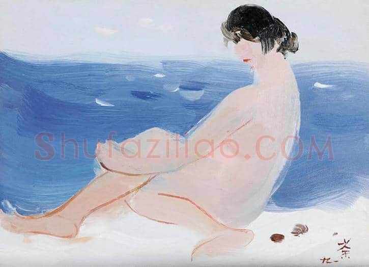 吴冠中人体绘画拍卖及欣赏 | 书画资料