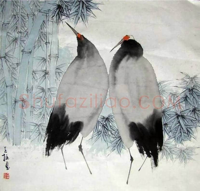 秦天柱花鸟画作品欣赏 | 书画学堂