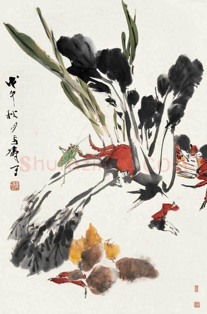 王雪涛蔬果图欣赏 | 书画学堂