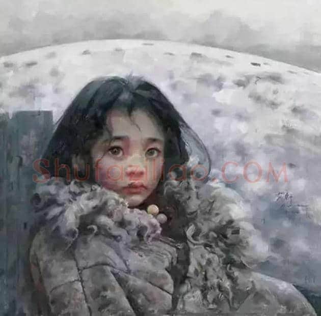 艾轩：孤寂的灵魂，一眼就让人难忘 | 书画资料