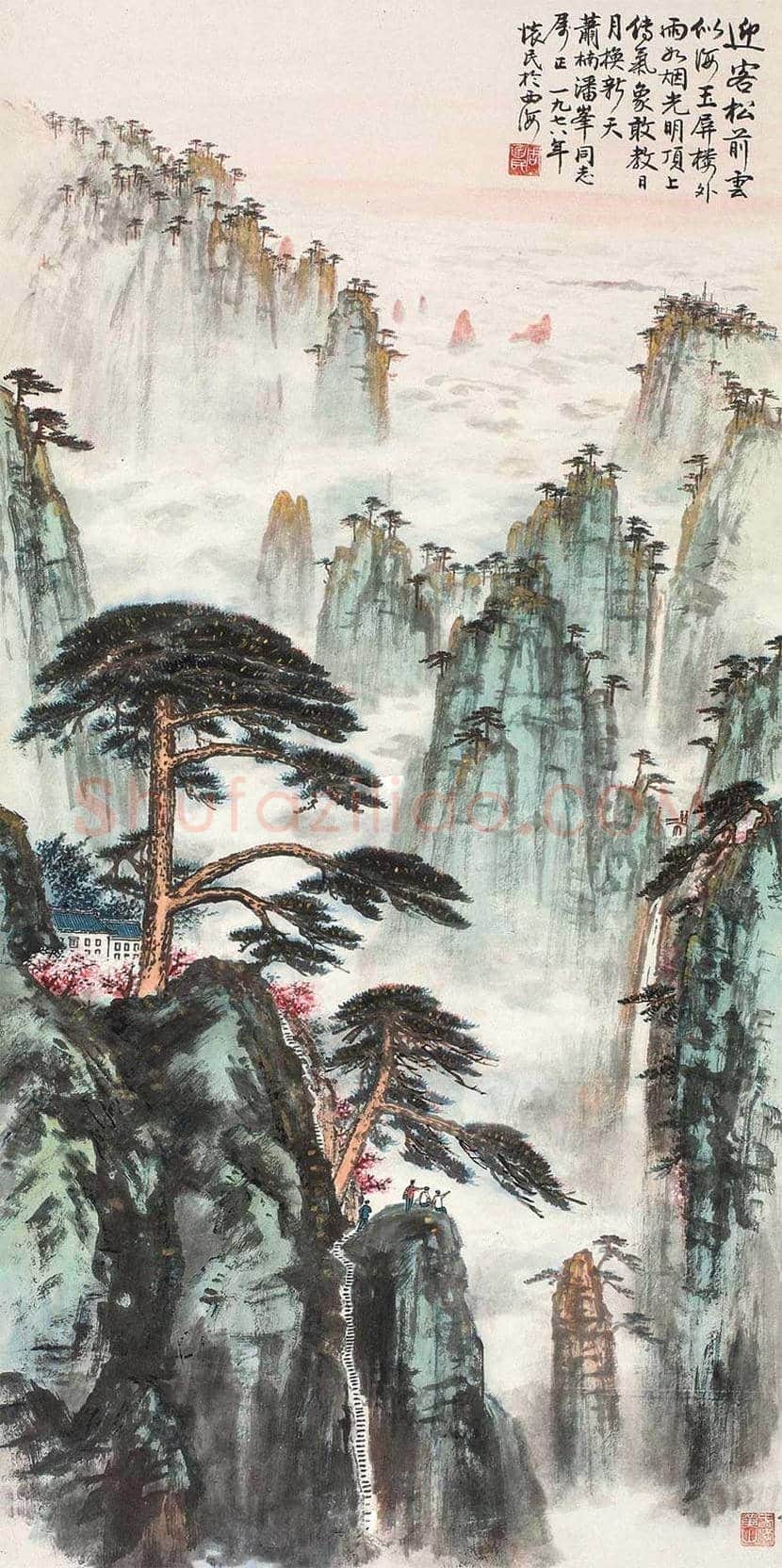 周怀民山水画作品欣赏 | 书画科普