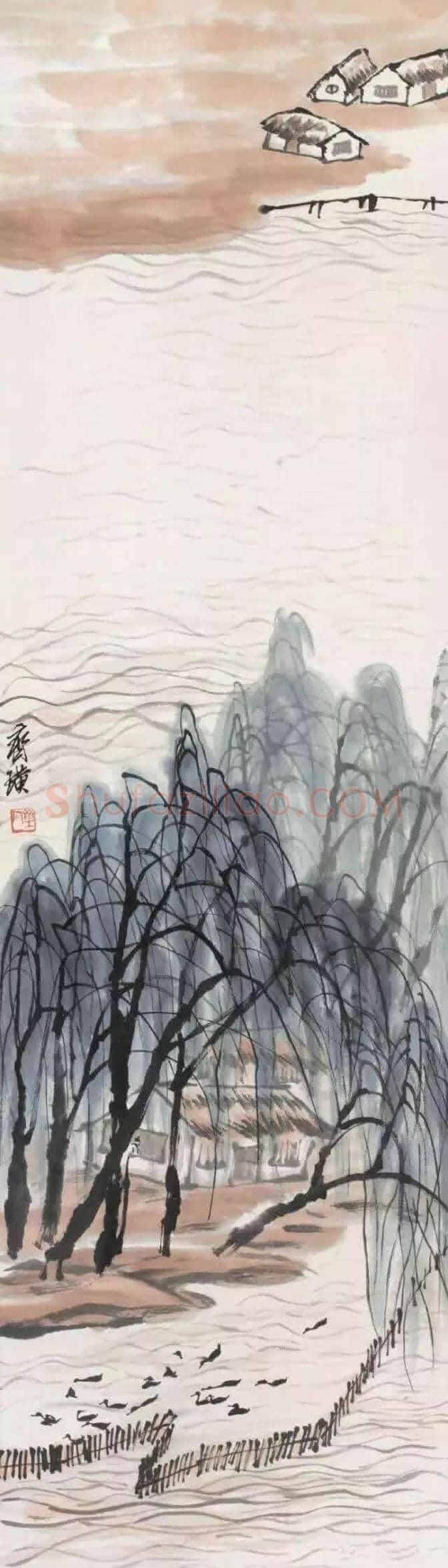 齐白石山水画:一笔一画皆真意 | 书画文摘