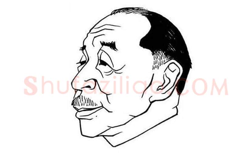 丁聪的文化名人漫画肖像 | 书画知识
