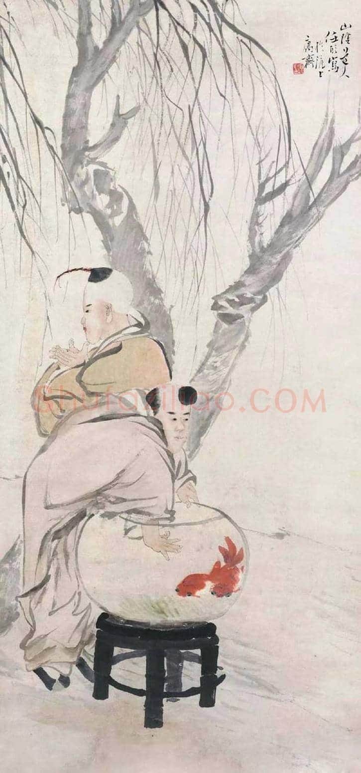 任伯年人物画欣赏 | 书画讲解