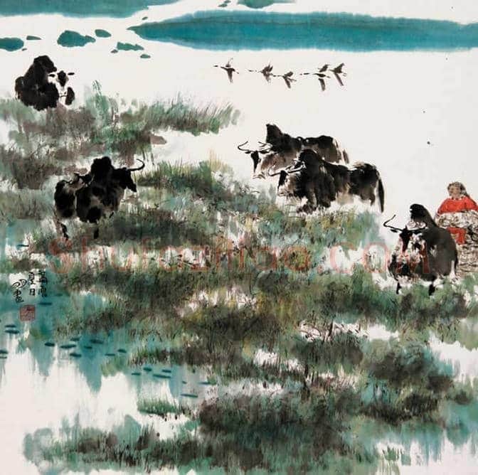 王明明作品欣赏 | 书画讲解