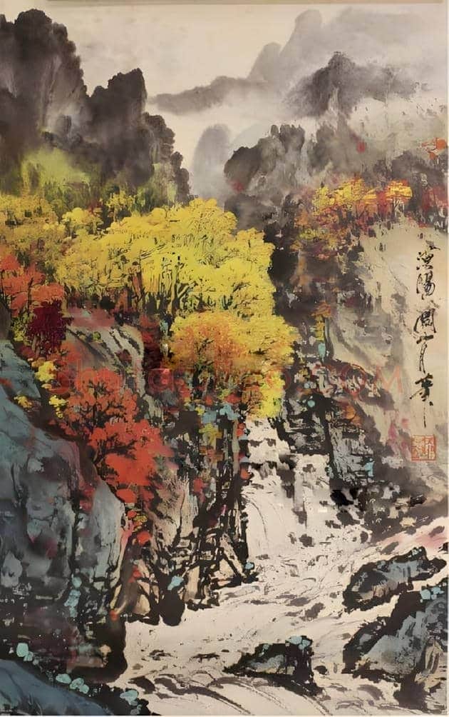 关山月山水画拍卖情况【2018年】 | 书画资料