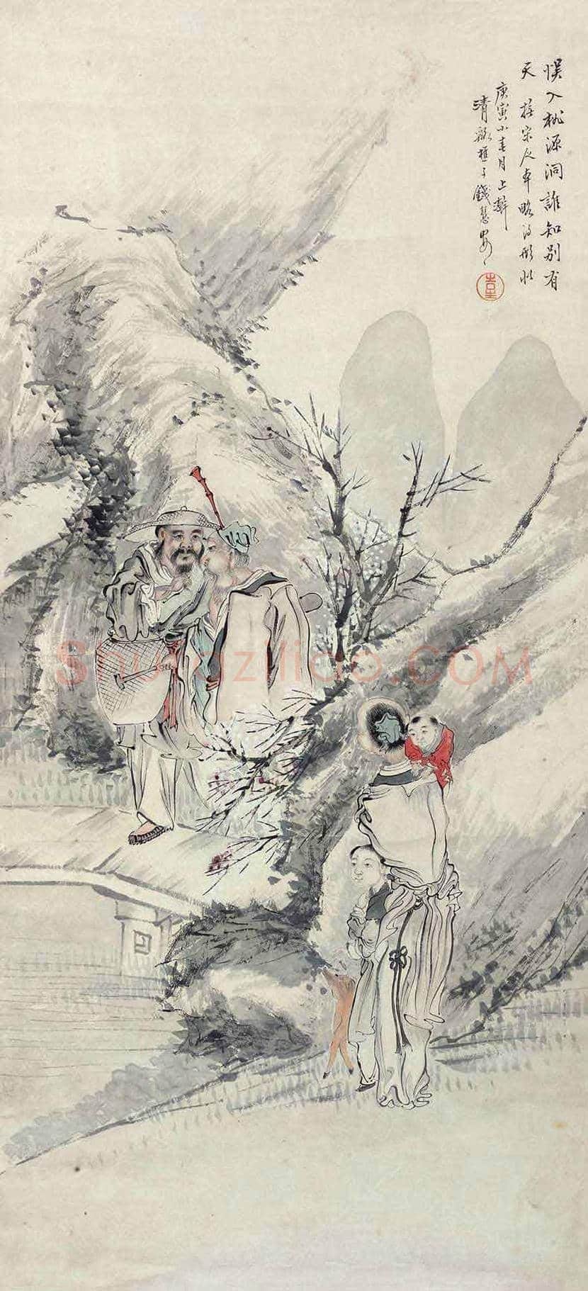 钱慧安作品欣赏 | 书画资料