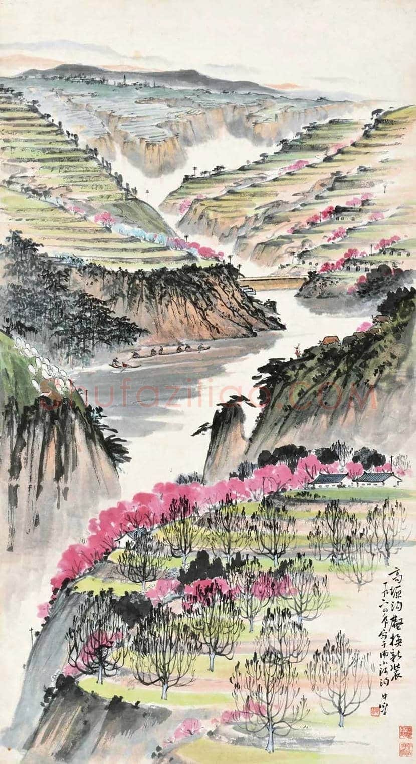 周中孚山水画欣赏 | 书画百科