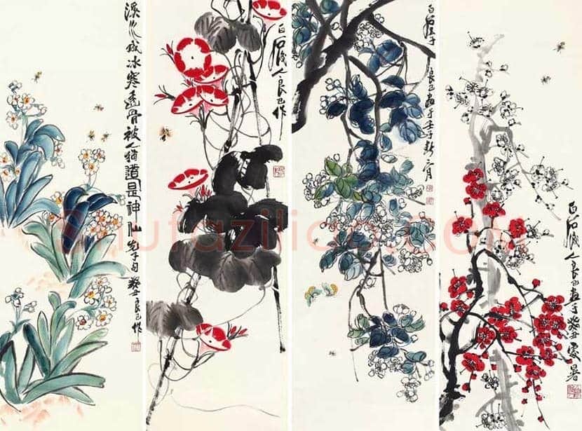 齐良迟字画价格,一平尺价格是多少? | 书画文摘