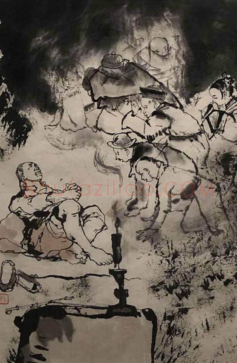 程十发绘《阿Q画传》首次回沪展出 | 书画常识