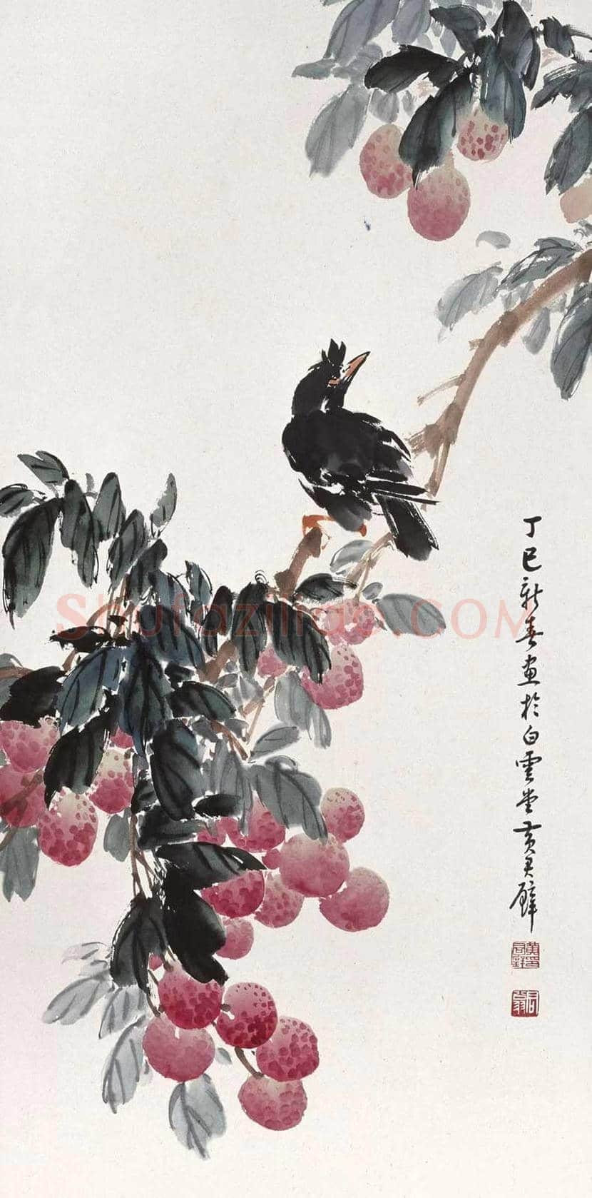 黄君璧花鸟画作品欣赏 | 书画文摘