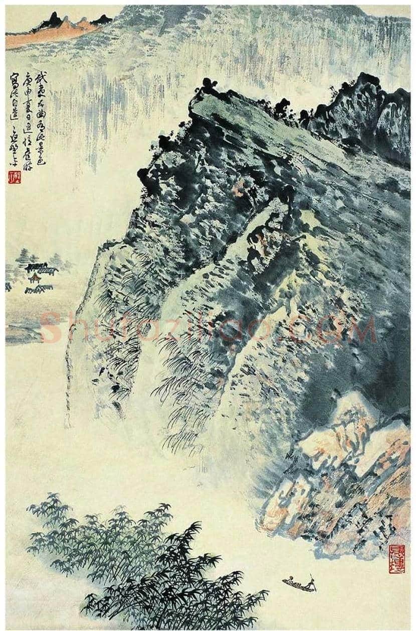 应野平山水画作品欣赏 | 书画文摘