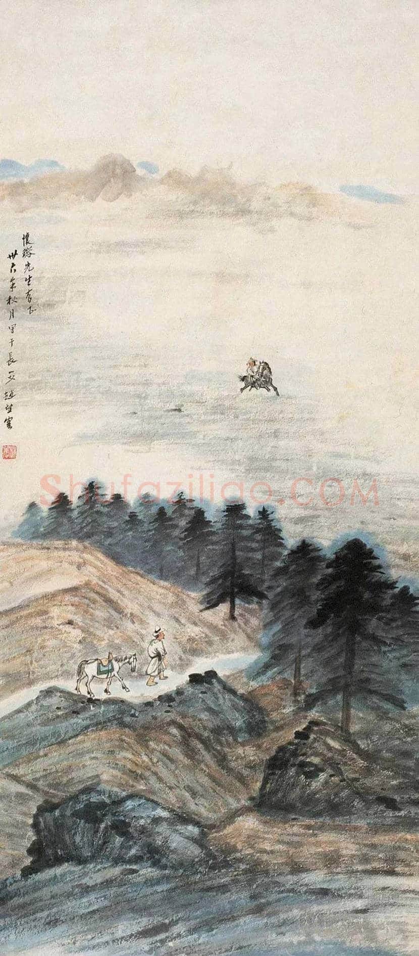 赵望云国画作品欣赏 | 书画常识