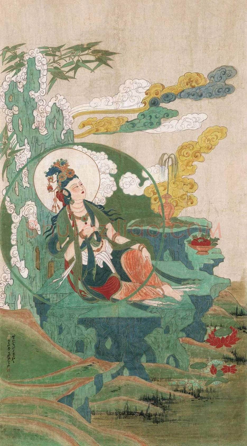 张大千宗教题材作品市场价格 | 书画科普