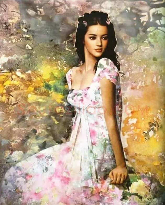 谢楚余笔下的女神们 | 书画讲解