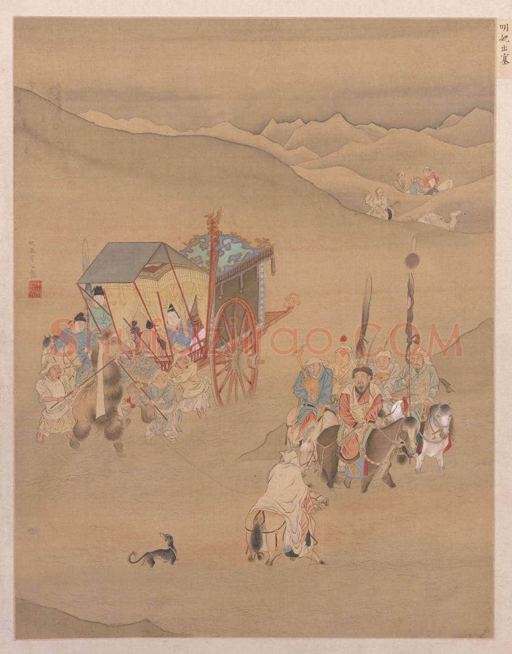 仇英《人物故事图》欣赏 | 著名国画图片