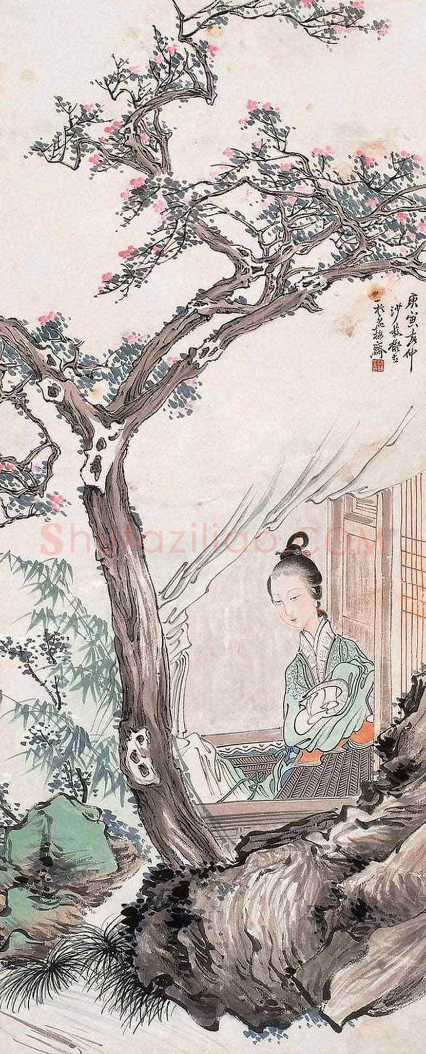 沙馥人物画欣赏 | 书画常识
