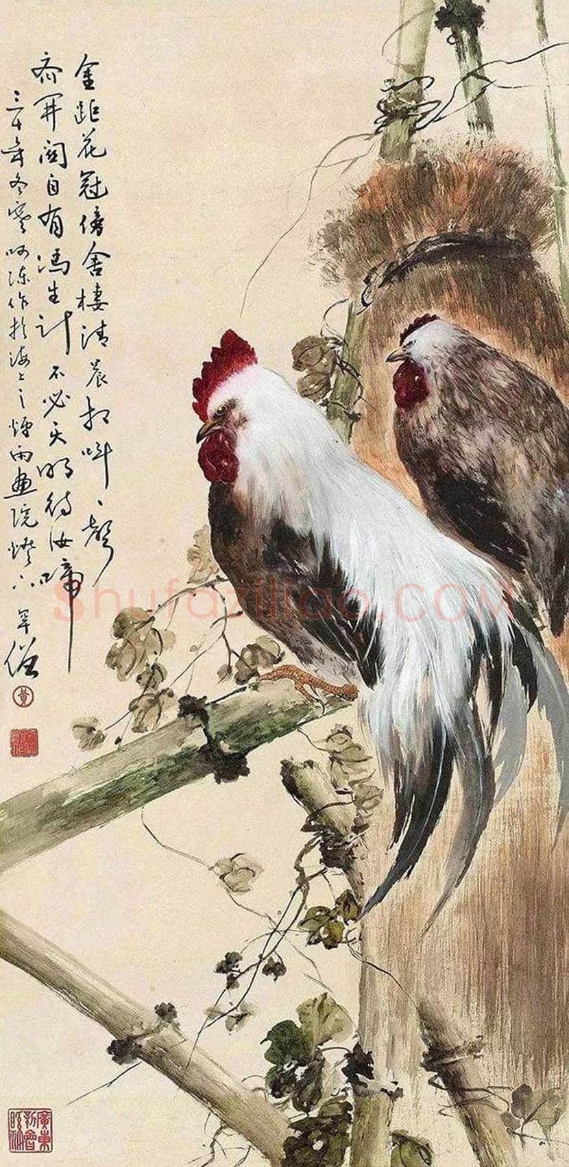 黄幻吾花鸟画作品欣赏 | 书画科普