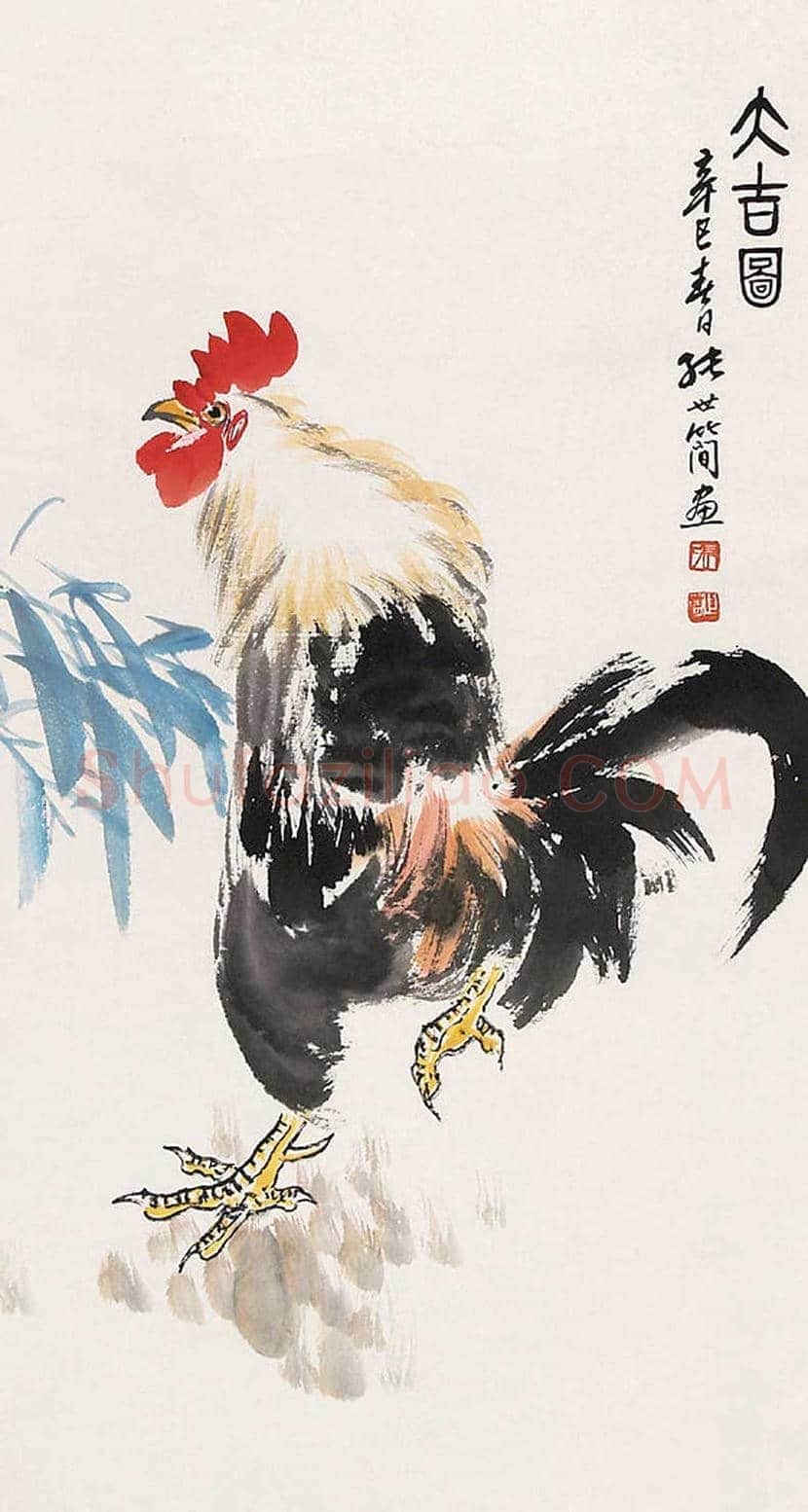 张世简花鸟画作品欣赏 | 书画学堂