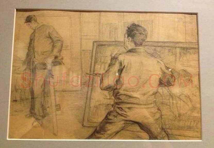 韦启美先生素描作品欣赏 | 书画科普