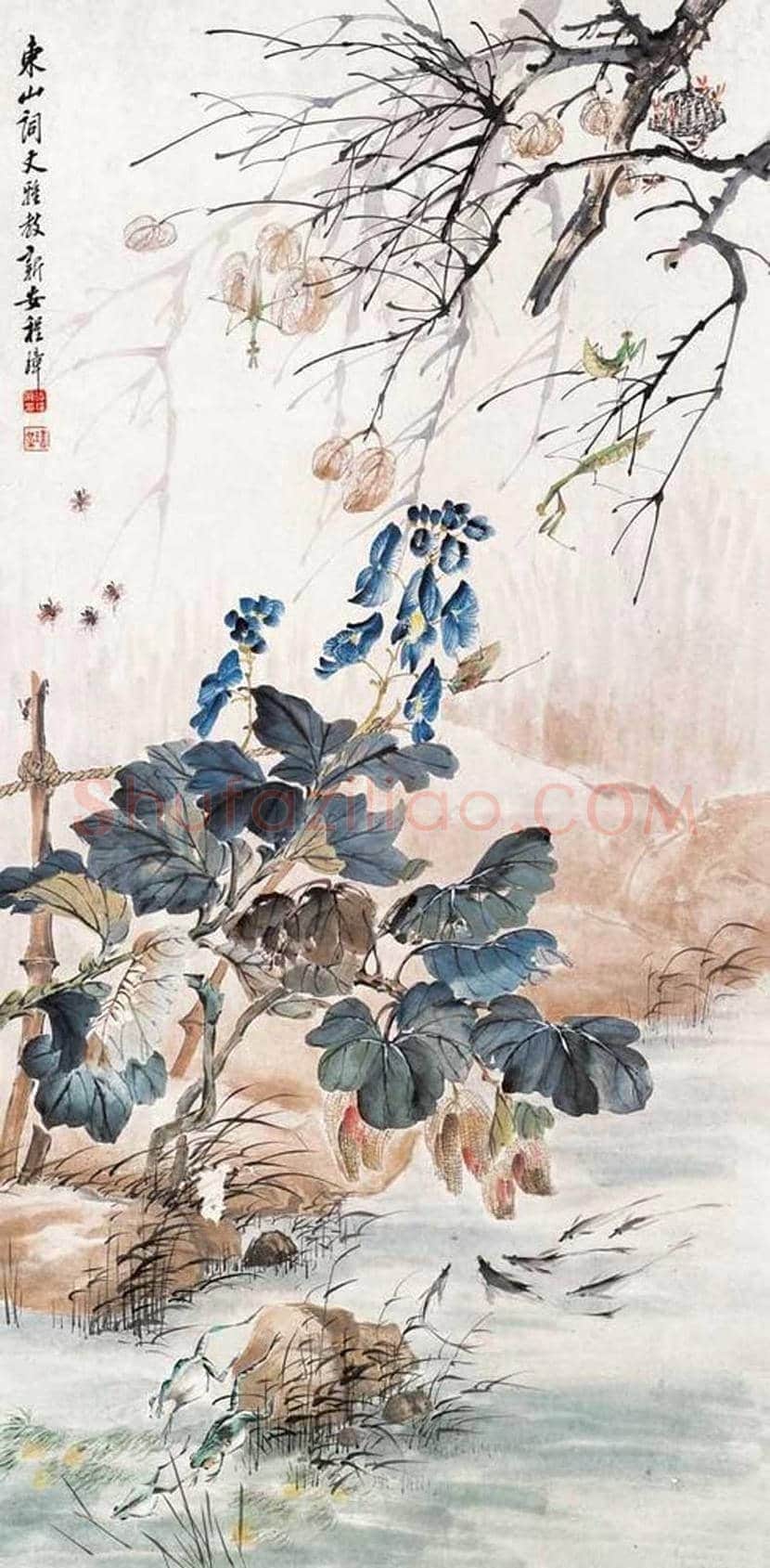 程璋作品欣赏 | 书画科普
