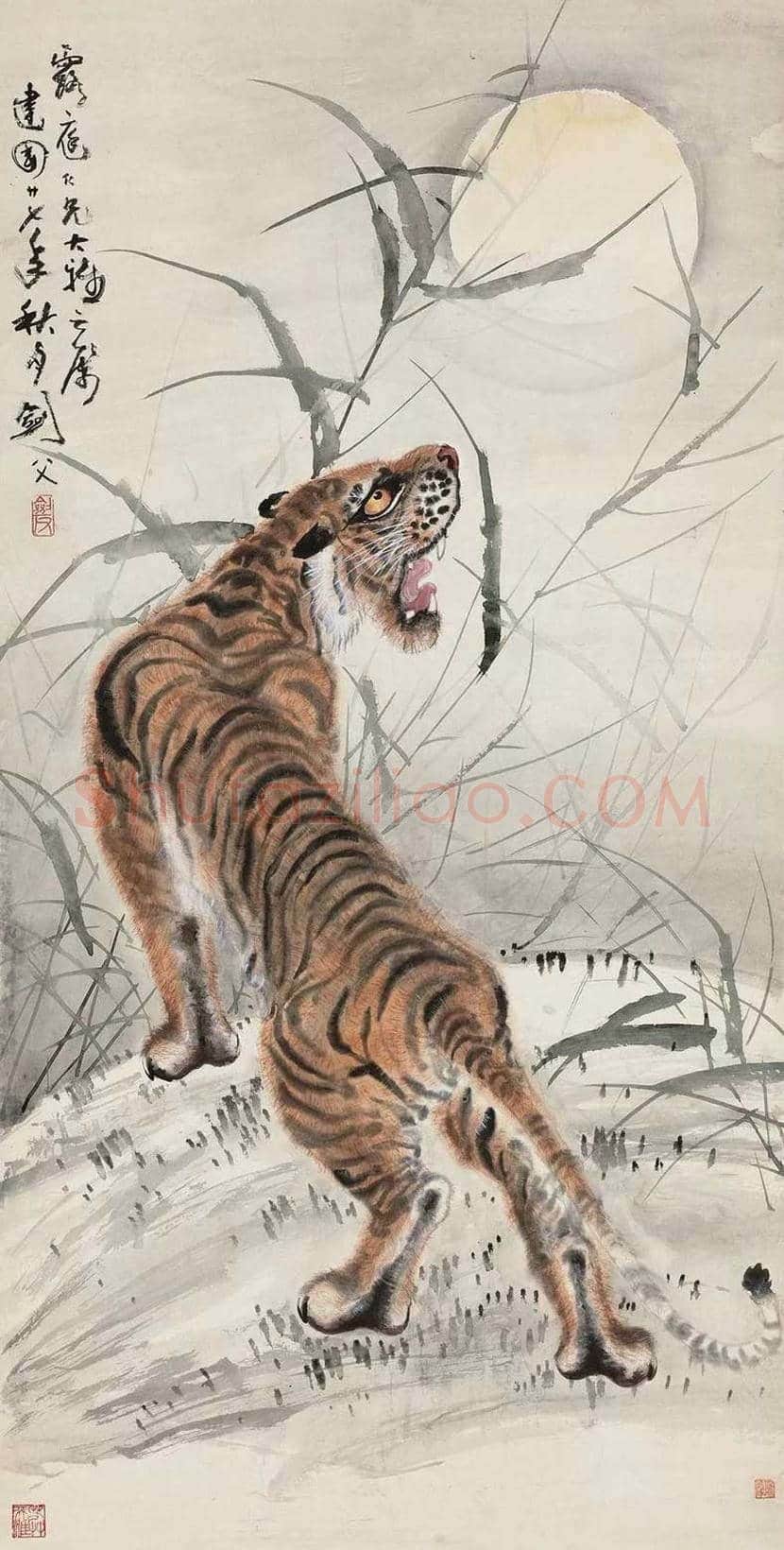 高剑父国画作品欣赏 | 书画知识