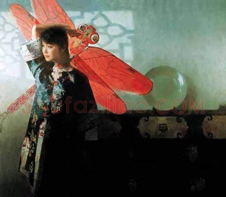陈衍宁笔下绝美中国女性! | 书画知识
