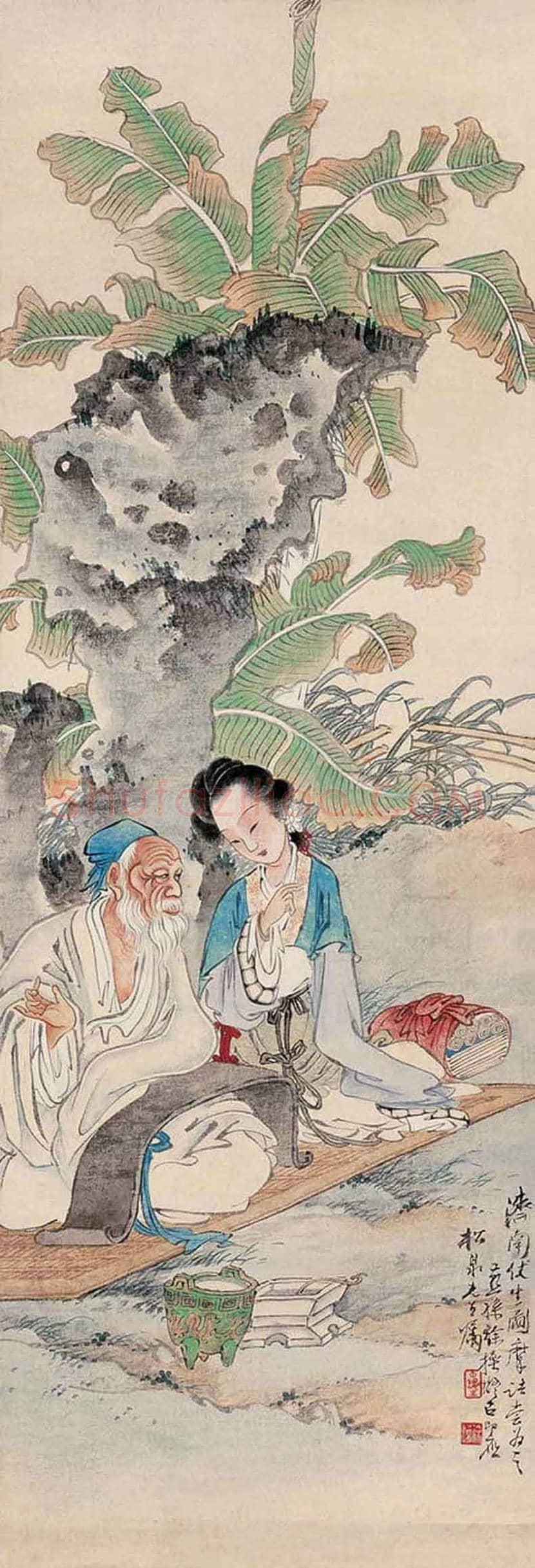 徐燕孙人物画作品欣赏 | 书画讲解