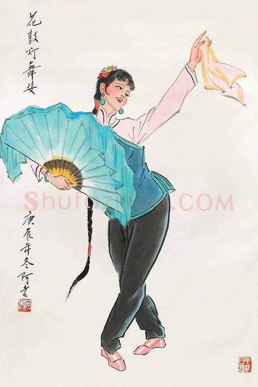 阿老人物画作品欣赏 | 书画资料