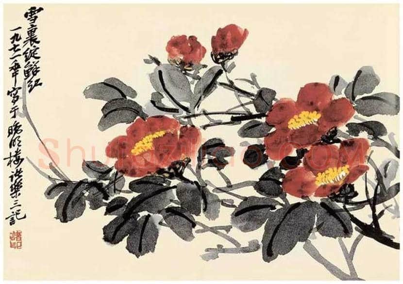 诸乐三国画作品欣赏 | 书画百科