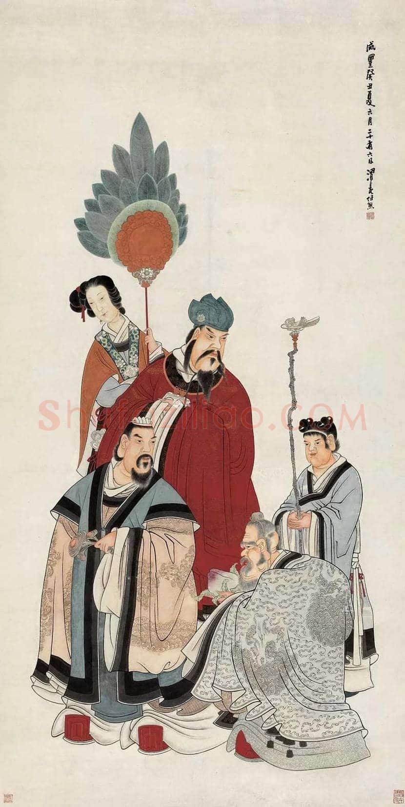 任熊作品欣赏 | 书画科普