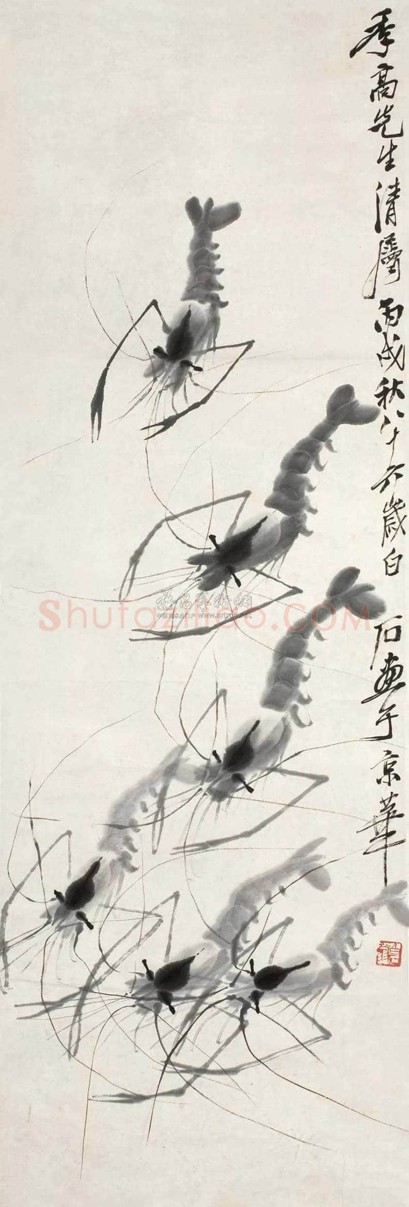 齐白石最贵的虾值多少钱? | 书画科普