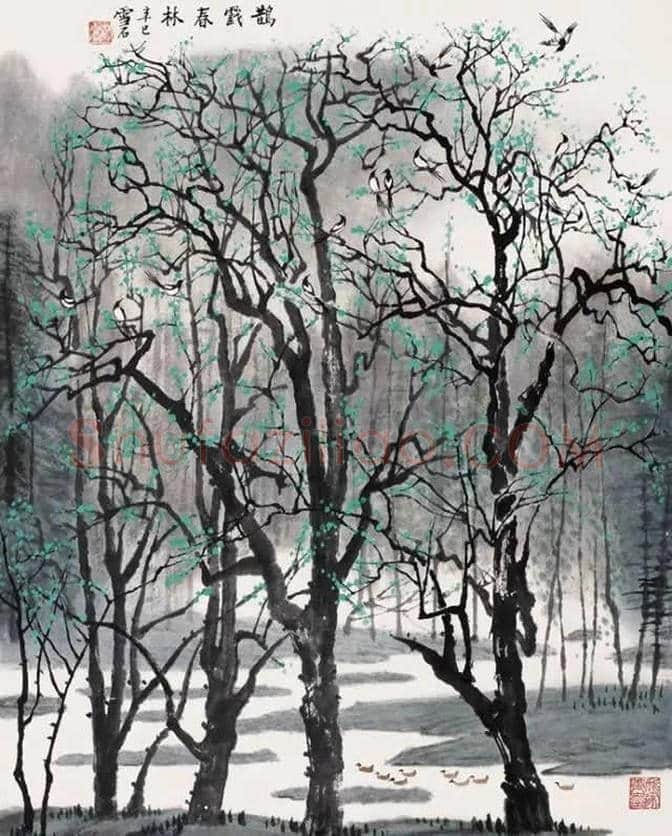 白雪石绘画作品《桂林山水》欣赏(100幅) | 书画文摘