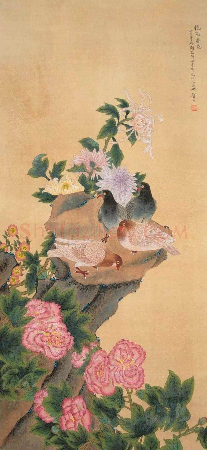钟质夫花鸟画作品欣赏 | 书画文摘