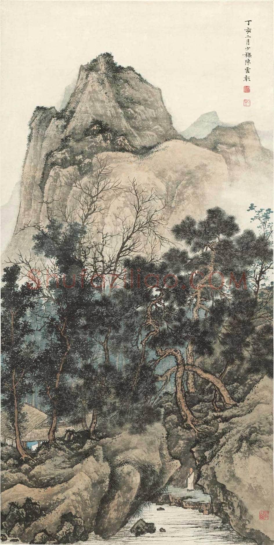 陈少梅作品高清大图欣赏 | 著名国画鉴赏