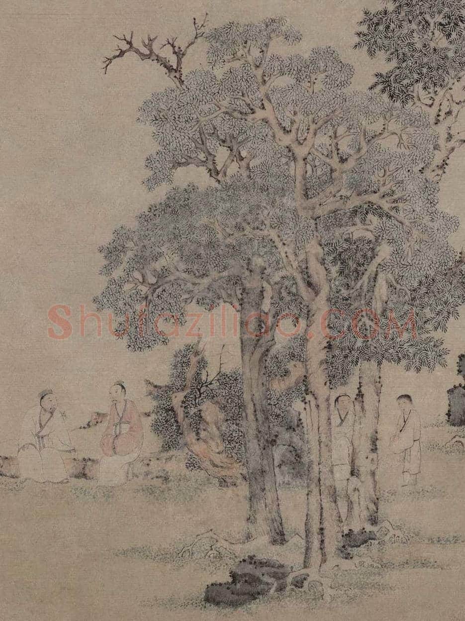 文徵明《松石高士图》欣赏 | 书画学堂