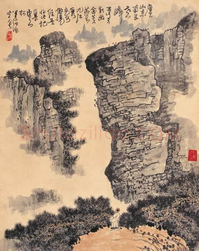 绘画奇人黄秋园作品欣赏(100幅) | 书画百科