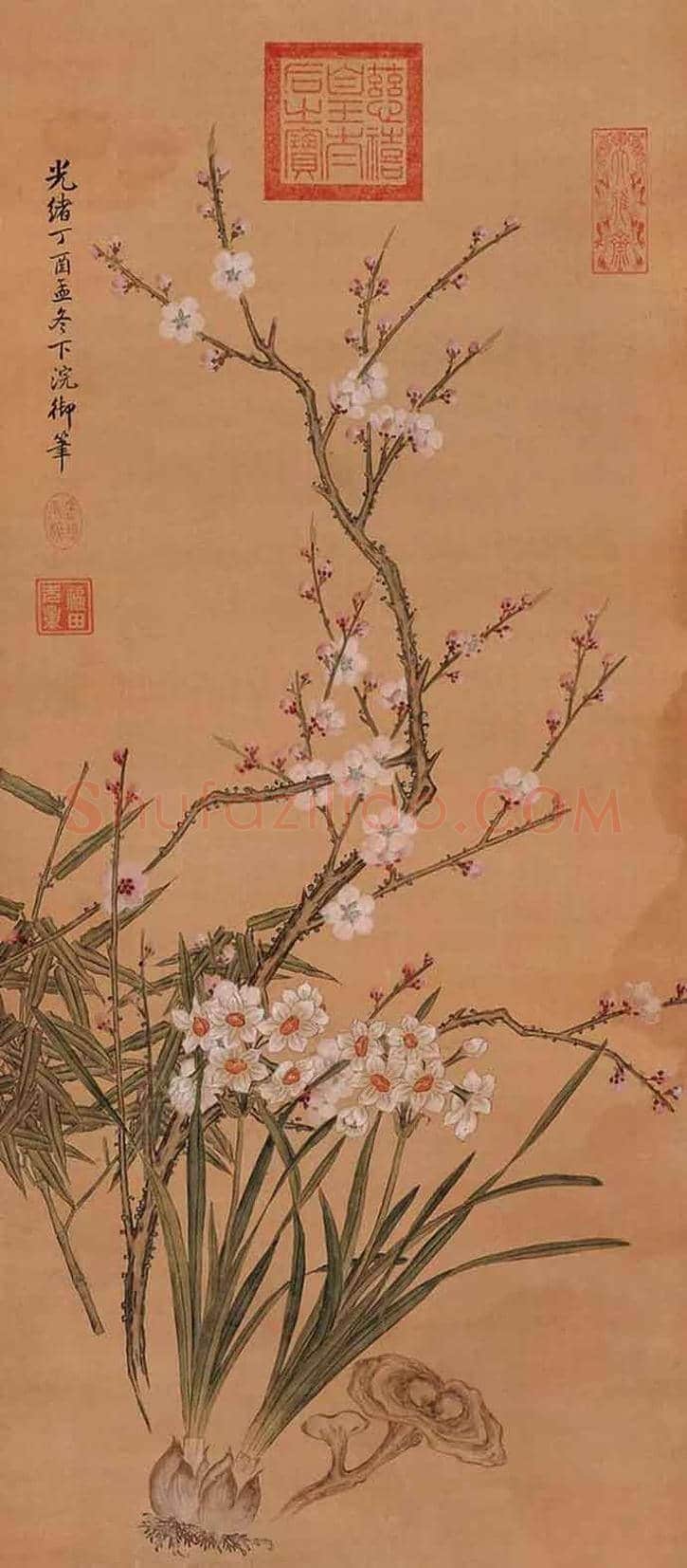 史上最全《岁朝清供图》:潘天寿、张大千、梅兰芳等 | 书画学堂