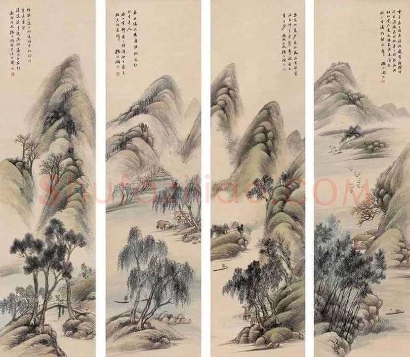 杨伯润山水画欣赏 | 书画知识