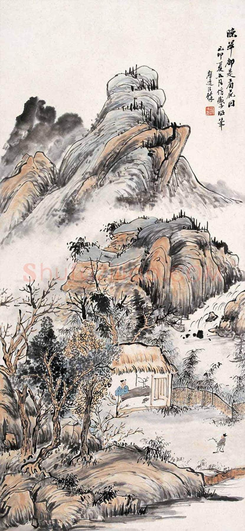 汪声远山水画作品欣赏 | 书画知识