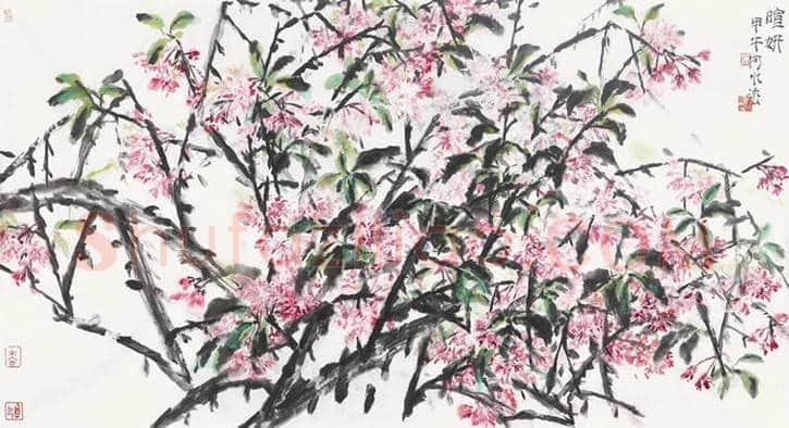 何水法作品欣赏【50幅高清大图】 | 书画资料