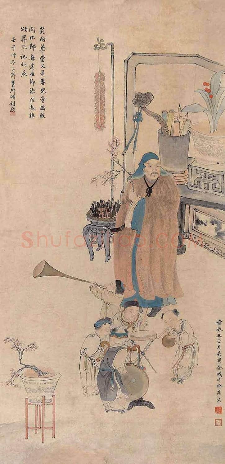 金城人物画欣赏 | 书画知识